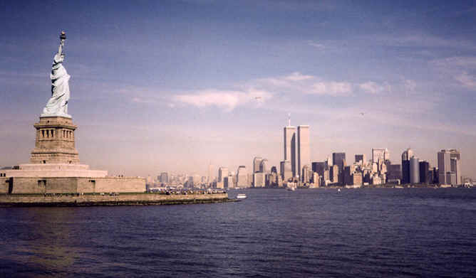 New York City до терактов 11 сентября